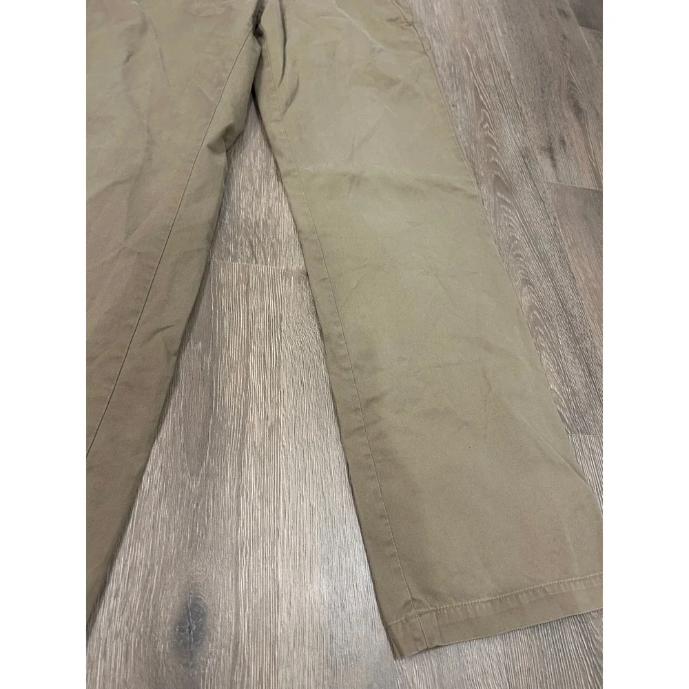 Banana Republic‎ Dawson Chino Mens 33x34 Khaki Tan Cotton Straight Leg Pants